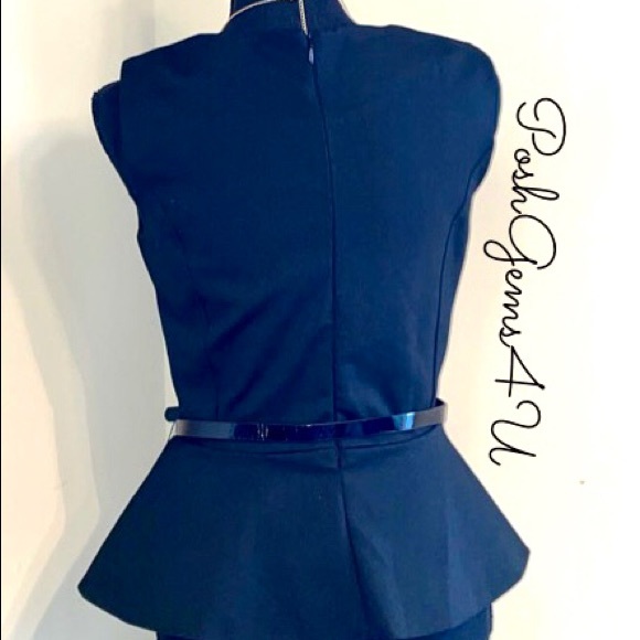 PRELOVED ✨ New York & Company Peplum Top - Picture 3 of 3